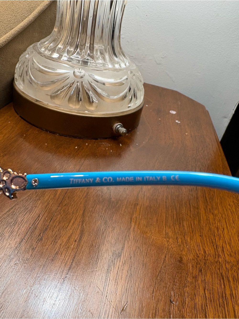 Tiffany & Co. Black & Blue Cat-Eye Sunglasses - Picture 5 of 8